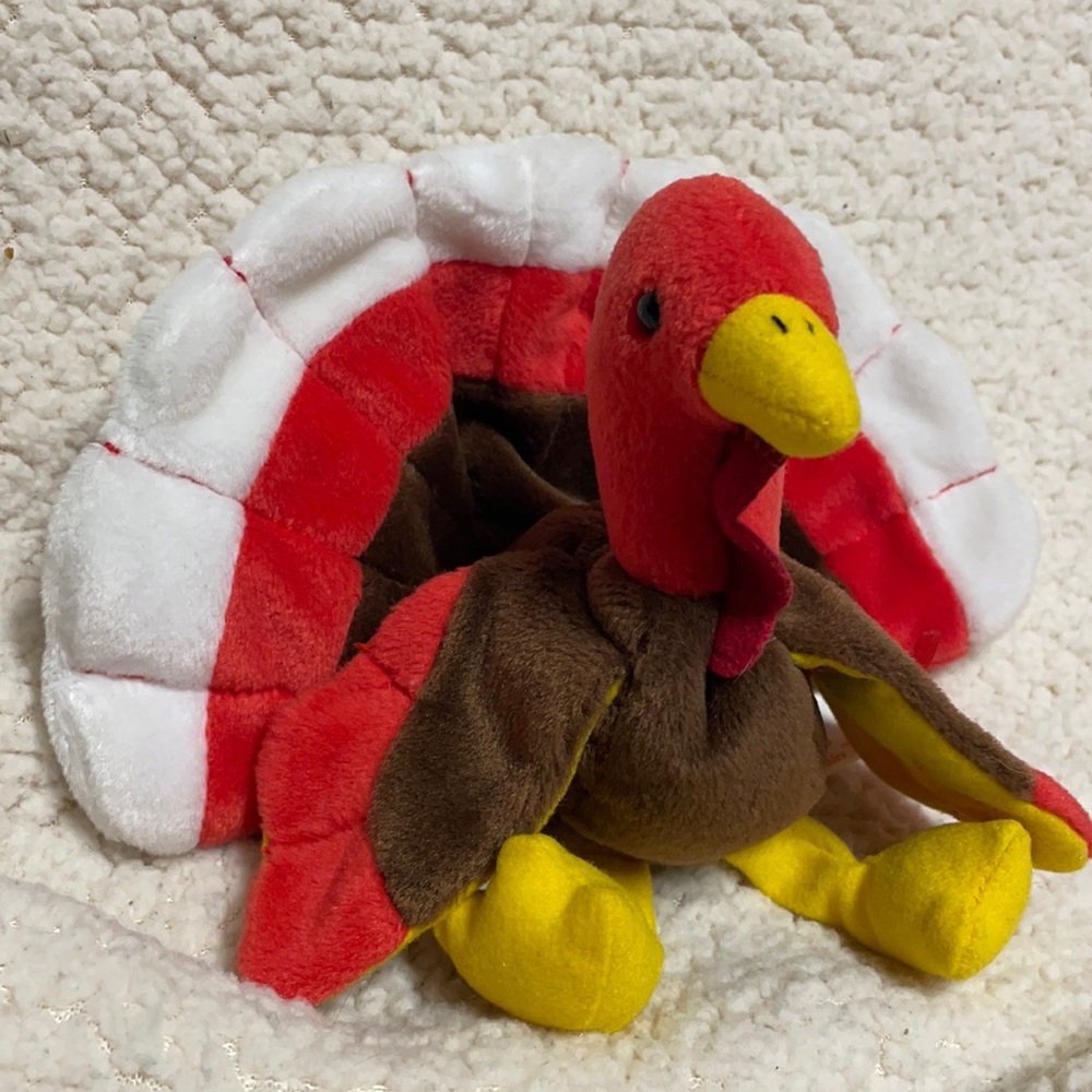 TY Gobbles Beanie Baby - authentic 4th generation
